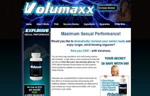 volumaxx website screenshot