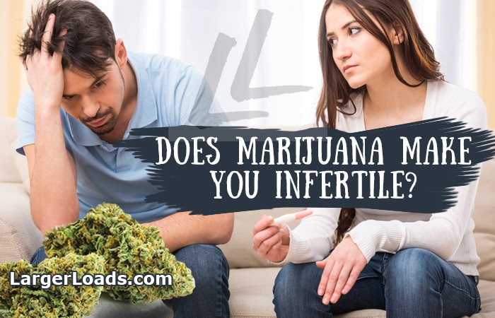 does marijuana reduce male fertility