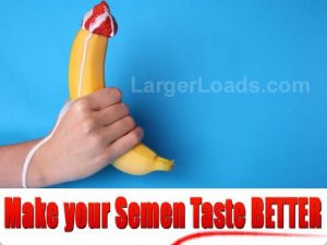 how to make semen taste better